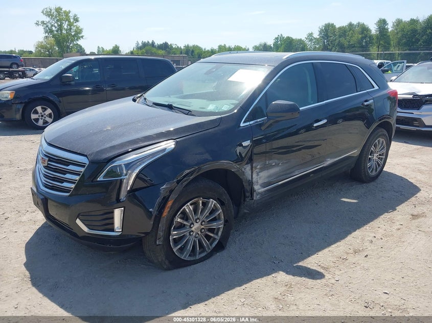 2017 Cadillac Xt5 VIN 1GYKNDRS1HZ200540 IAAI salvage auction — FRONT END, Mv-907A (New York), sold $3,200 on 2026-07-24 (photo 2)