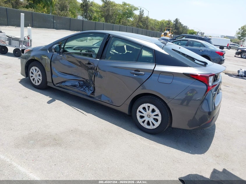 2022 Toyota Prius VIN JTDKAMFU4N3180483 IAAI salvage auction — SIDE, Salvage Title, sold $8,700 on 2026-07-20 (photo 3)
