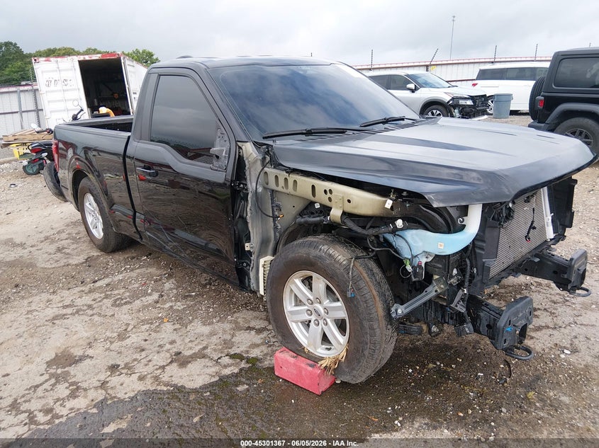 2025 Ford F-150 VIN 1FTMF1L51SKD88831 IAAI salvage auction — FRONT END, Salvage Title, sold $15,100 on 2026-07-25 (photo 1)