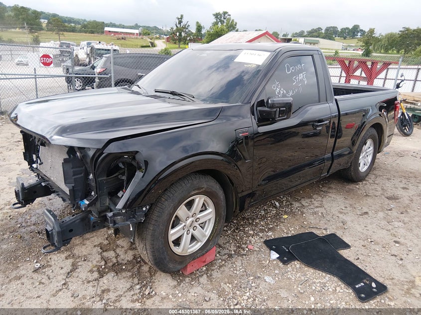 2025 Ford F-150 VIN 1FTMF1L51SKD88831 IAAI salvage auction — FRONT END, Salvage Title, sold $15,100 on 2026-07-25 (photo 2)