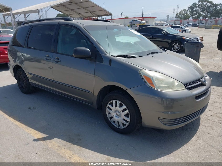 2005 Toyota Sienna VIN 5TDZA23C25S329387 IAAI salvage auction — SIDE, Salvage (California), sold $825 on 2026-07-16 (photo 1)