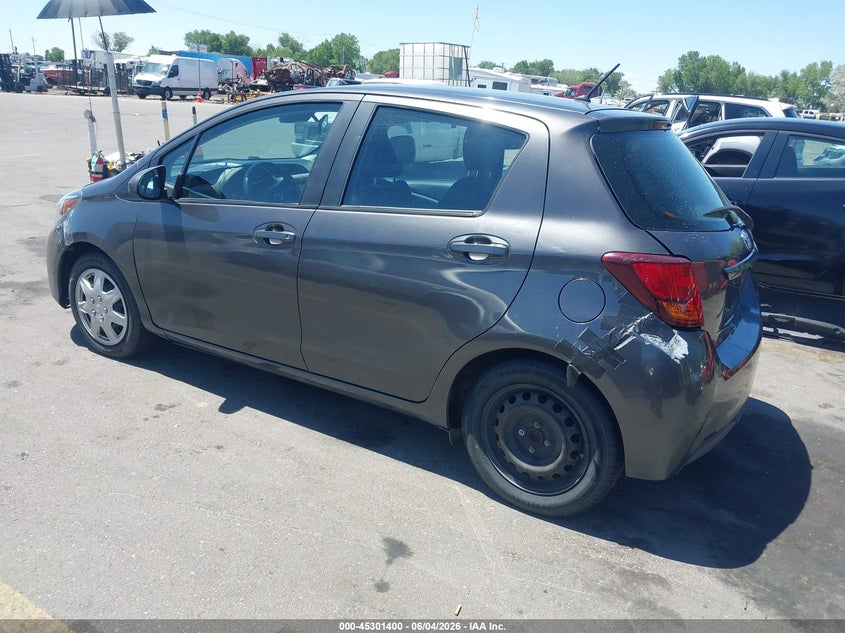 2017 Toyota Yaris VIN VNKKTUD30HA082580 IAAI salvage auction — RIGHT SIDE, Salvage Title, sold $2,000 on 2026-07-30 (photo 3)