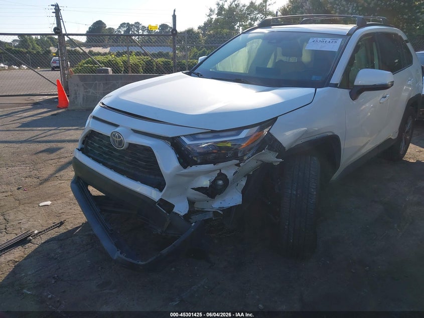 2022 Toyota Rav 4 VIN JTMB6RFV4ND519776 IAAI salvage auction — LEFT FRONT, Salvage Title, sold $12,100 on 2026-07-09 (photo 2)