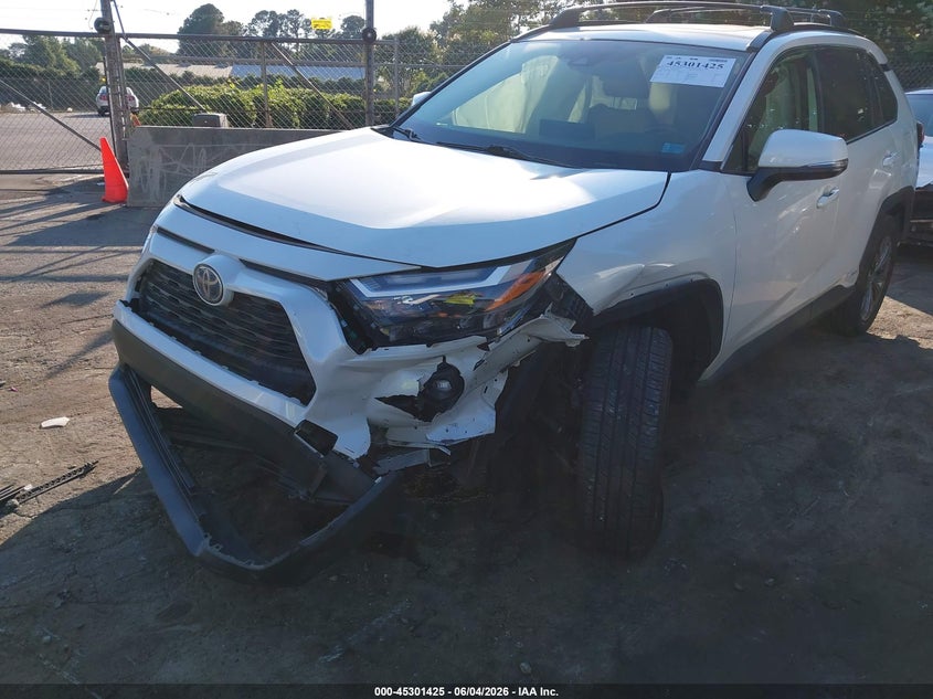 2022 Toyota Rav 4 VIN JTMB6RFV4ND519776 IAAI salvage auction — LEFT FRONT, Salvage Title, sold $12,100 on 2026-07-09 (photo 6)