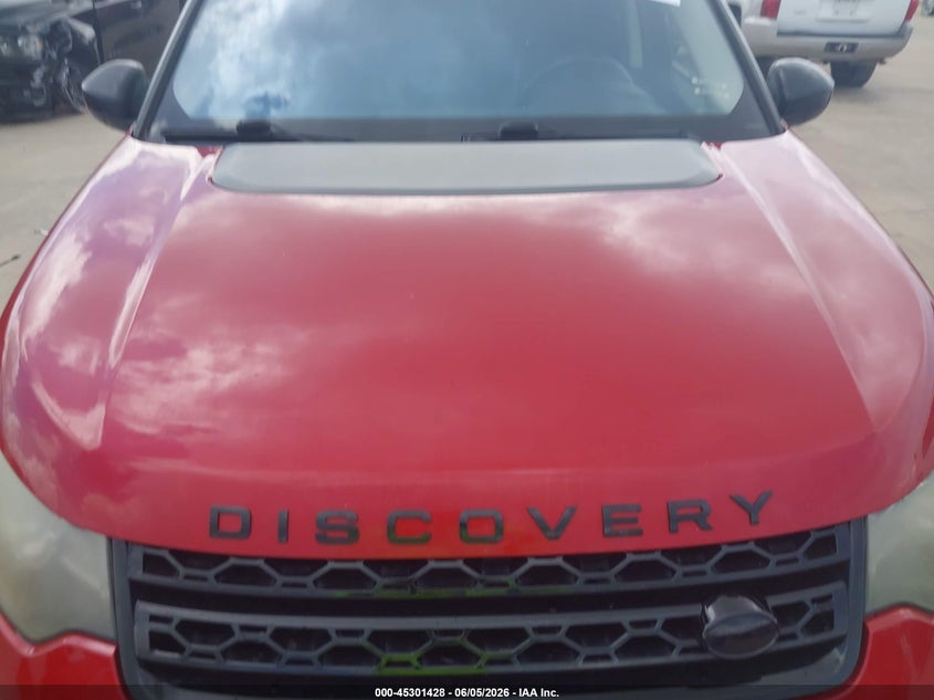 2016 Land rover Discovery sport VIN SALCR2BG8GH587125 IAAI salvage auction — NORMAL WEAR, Original (Texas), sold $1,050 on 2026-07-10 (photo 6)