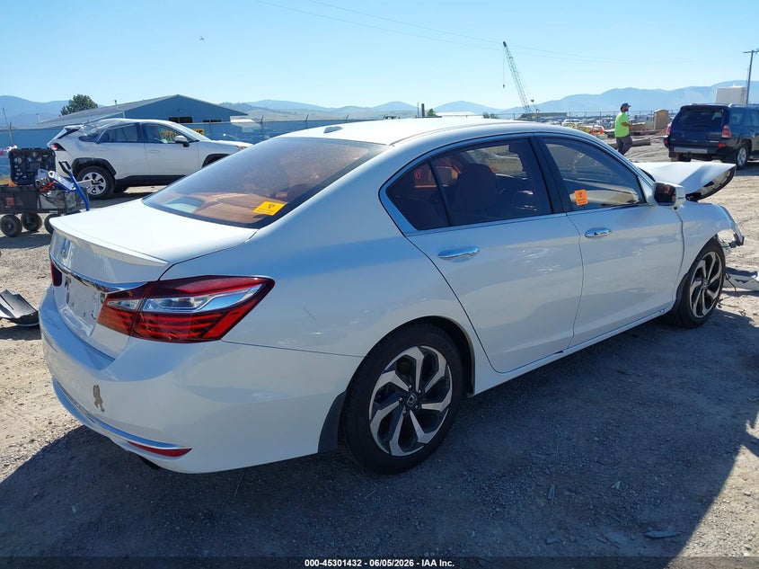 2017 Honda Accord VIN 1HGCR2F8XHA154167 IAAI salvage auction — FRONT END, Salvage Title, sold $1,875 on 2026-07-22 (photo 4)