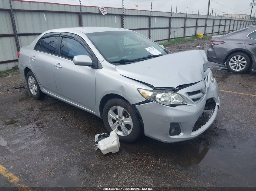 2011 Toyota Corolla VIN JTDBU4EE9B9161907 IAAI salvage auction — FRONT END, Original (Texas), sold $1,050 on 2026-07-09 (photo 1)