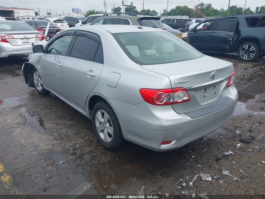 2011 Toyota Corolla VIN JTDBU4EE9B9161907 IAAI salvage auction — FRONT END, Original (Texas), sold $1,050 on 2026-07-09 (photo 3)