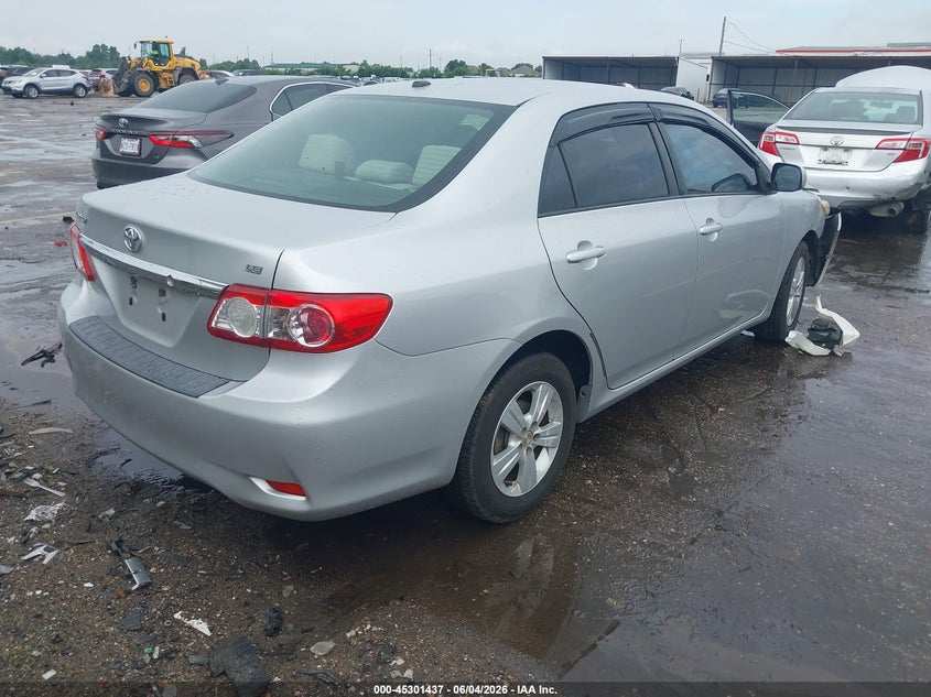 2011 Toyota Corolla VIN JTDBU4EE9B9161907 IAAI salvage auction — FRONT END, Original (Texas), sold $1,050 on 2026-07-09 (photo 4)