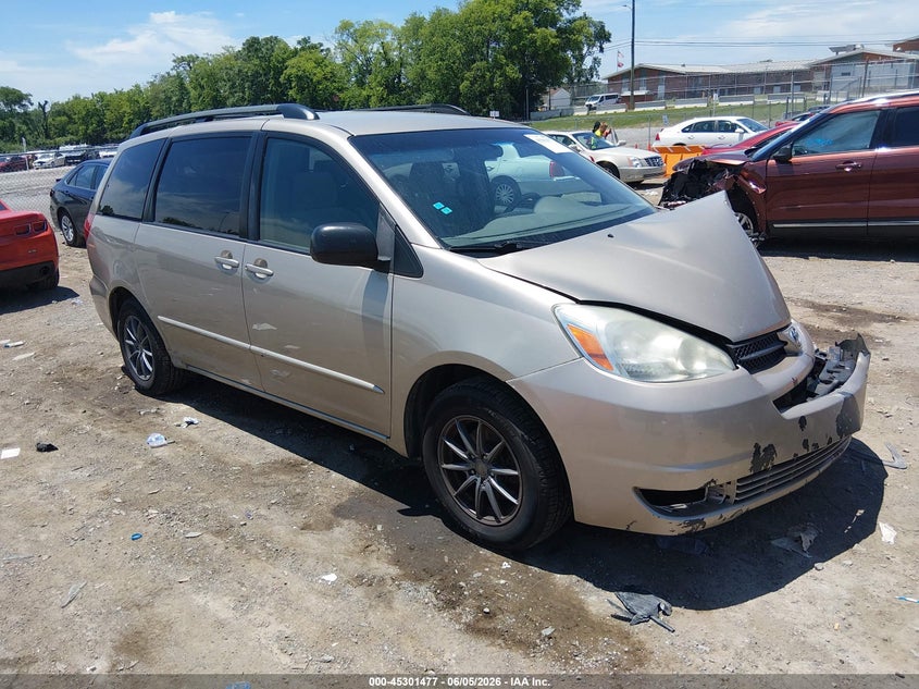 2005 Toyota Sienna VIN 5TDZA23C65S379760 IAAI salvage auction — FRONT END, Rebuildable (Florida), sold $575 on 2026-07-09 (photo 1)
