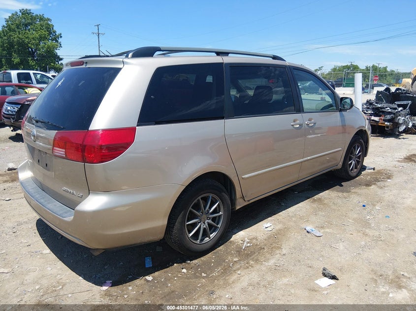 2005 Toyota Sienna VIN 5TDZA23C65S379760 IAAI salvage auction — FRONT END, Rebuildable (Florida), sold $575 on 2026-07-09 (photo 4)