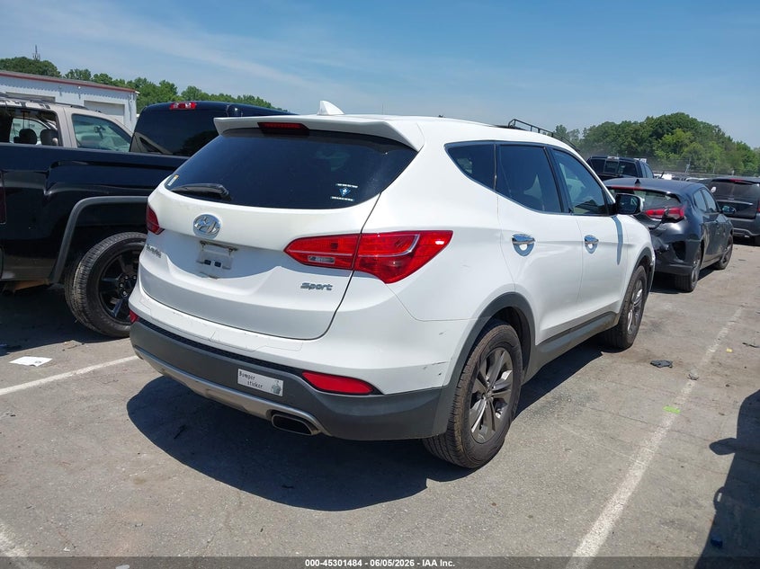 2013 Hyundai Santa fe VIN 5XYZT3LB1DG113906 IAAI salvage auction — FRONT END, Salvage Title, sold $1,650 on 2026-07-20 (photo 4)