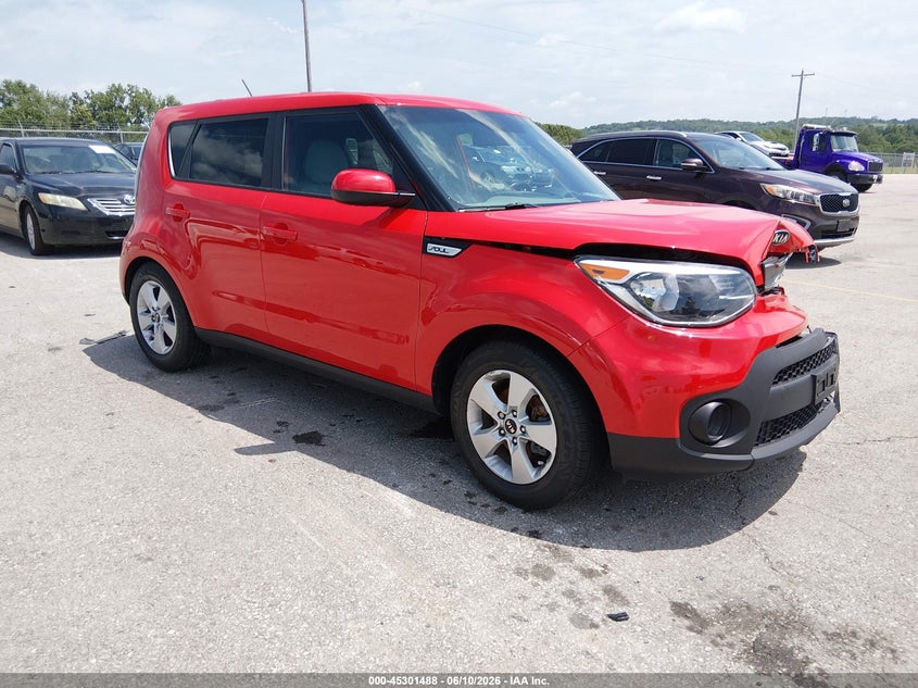 2019 Kia Soul VIN KNDJN2A28K7025448 IAAI salvage auction — FRONT END, Salvage (Arizona), sold $1,600 on 2026-07-09 (photo 1)