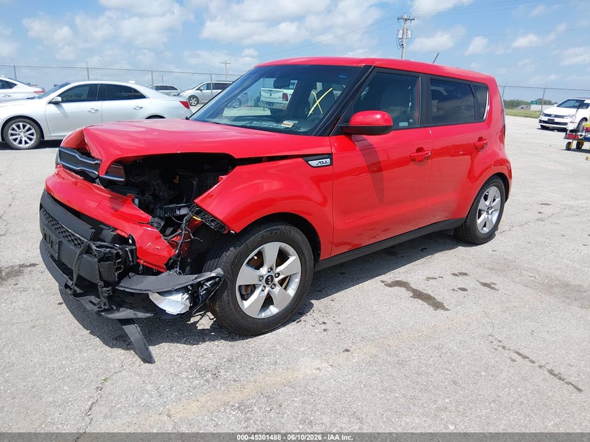 2019 Kia Soul VIN KNDJN2A28K7025448 IAAI salvage auction — FRONT END, Salvage (Arizona), sold $1,600 on 2026-07-09 (photo 2)