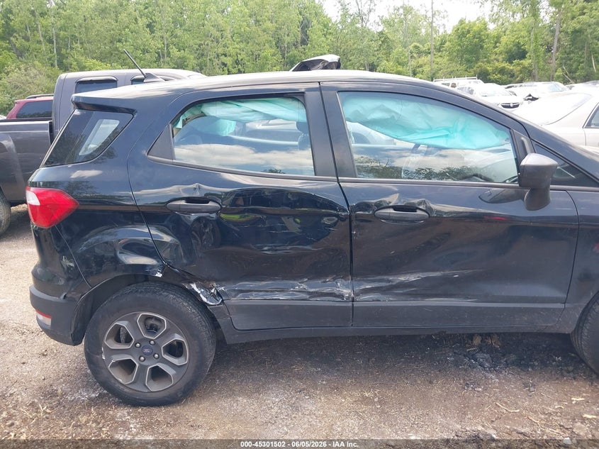 2020 Ford Ecosport VIN MAJ6S3FLXLC345892 IAAI salvage auction — SIDE, Salvage Title, sold $25 on 2026-07-21 (photo 6)