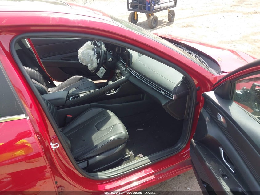 2023 Hyundai Elantra VIN KMHLN4AJ2PU052225 IAAI salvage auction — ALL OVER, Salvage Title, sold $1,750 on 2026-07-14 (photo 5)