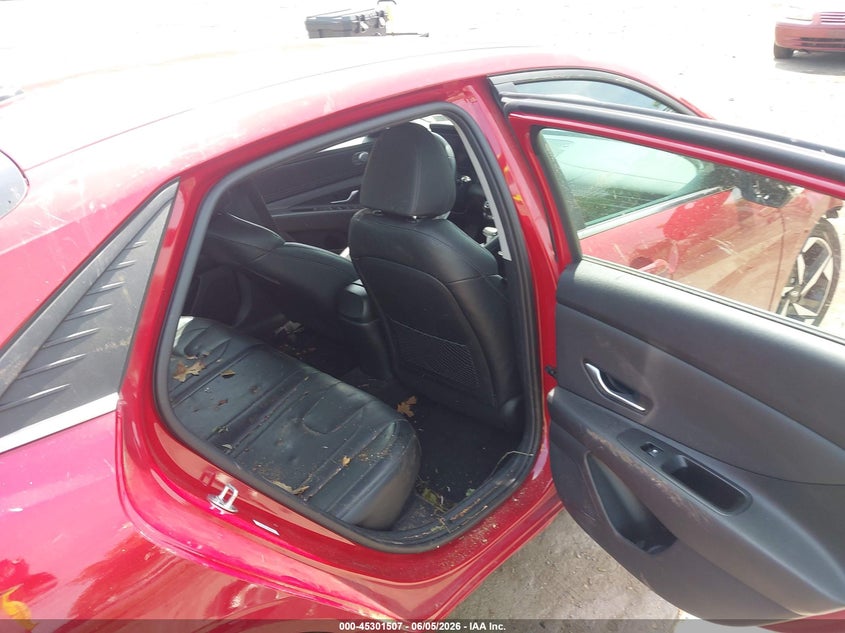 2023 Hyundai Elantra VIN KMHLN4AJ2PU052225 IAAI salvage auction — ALL OVER, Salvage Title, sold $1,750 on 2026-07-14 (photo 8)