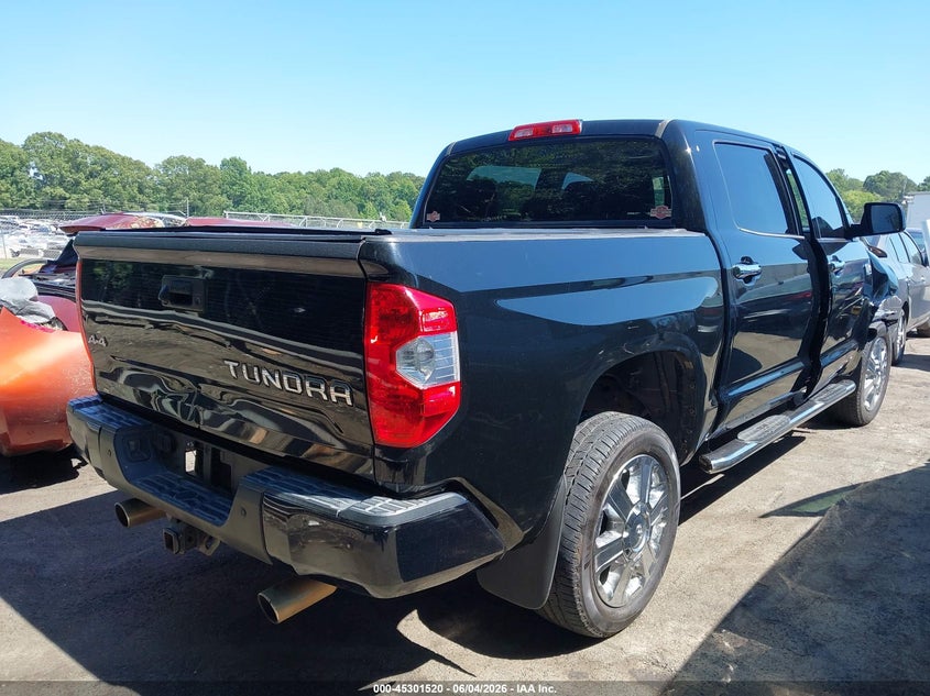 2017 Toyota Tundra VIN 5TFAW5F15HX585077 IAAI salvage auction — RIGHT FRONT, Salvage Title, sold $8,100 on 2026-07-11 (photo 4)