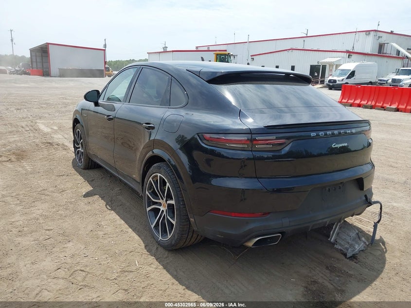 2020 Porsche Cayenne coupe VIN WP1BA2AYXLDA46789 IAAI salvage auction — RIGHT SIDE, Salvage Title, sold $24,200 on 2026-07-20 (photo 3)