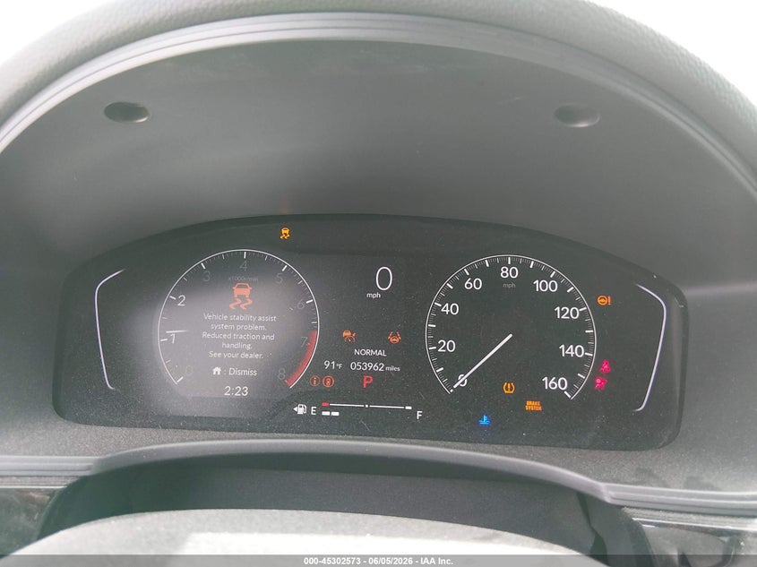 2022 Honda Civic VIN 19XFL2H84NE005918 IAAI salvage auction — RIGHT FRONT, Salvage Title, sold $5,300 on 2026-07-24 (photo 7)