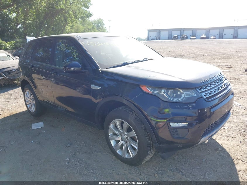 2016 Land rover Discovery sport VIN SALCR2BG5GH569360 IAAI salvage auction — REAR END, Salvage Title, sold $2,750 on 2026-07-15 (photo 1)