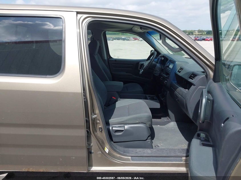 2009 Honda Ridgeline VIN 2HJYK16439H500249 IAAI salvage auction — FRONT END, Certificate Of Title (Nebraska), sold $1,100 on 2026-07-09 (photo 5)