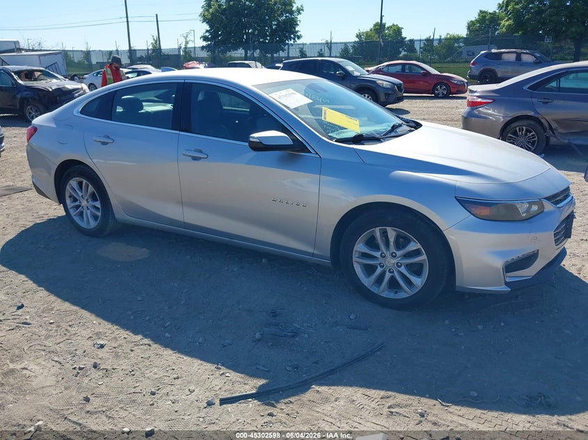 2017 Chevrolet Malibu VIN 1G1ZJ5SU9HF129826 IAAI salvage auction — LEFT FRONT, Salvage Title, sold $1,150 on 2026-07-19 (photo 1)