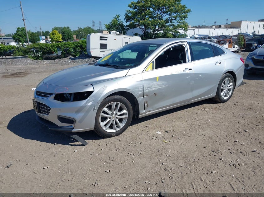 2017 Chevrolet Malibu VIN 1G1ZJ5SU9HF129826 IAAI salvage auction — LEFT FRONT, Salvage Title, sold $1,150 on 2026-07-19 (photo 2)