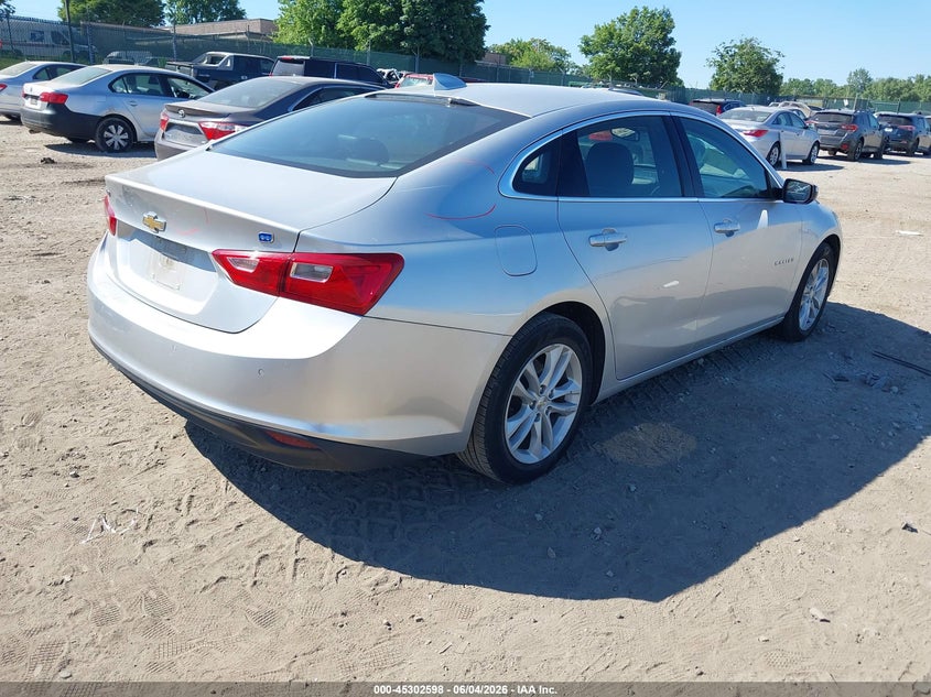 2017 Chevrolet Malibu VIN 1G1ZJ5SU9HF129826 IAAI salvage auction — LEFT FRONT, Salvage Title, sold $1,150 on 2026-07-19 (photo 4)