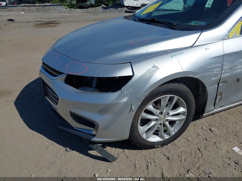 2017 Chevrolet Malibu VIN 1G1ZJ5SU9HF129826 IAAI salvage auction — LEFT FRONT, Salvage Title, sold $1,150 on 2026-07-19 (photo 6)