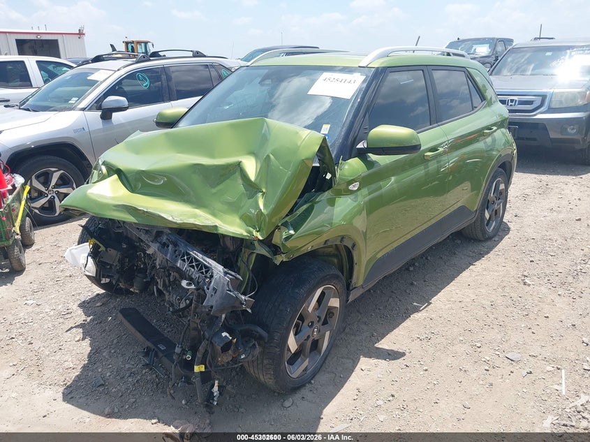2023 Hyundai Venue VIN KMHRC8A37PU233135 IAAI salvage auction — FRONT END, Original (Texas), sold $425 on 2026-07-14 (photo 2)