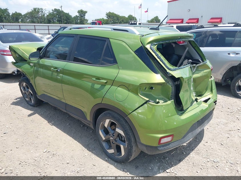 2023 Hyundai Venue VIN KMHRC8A37PU233135 IAAI salvage auction — FRONT END, Original (Texas), sold $425 on 2026-07-14 (photo 3)