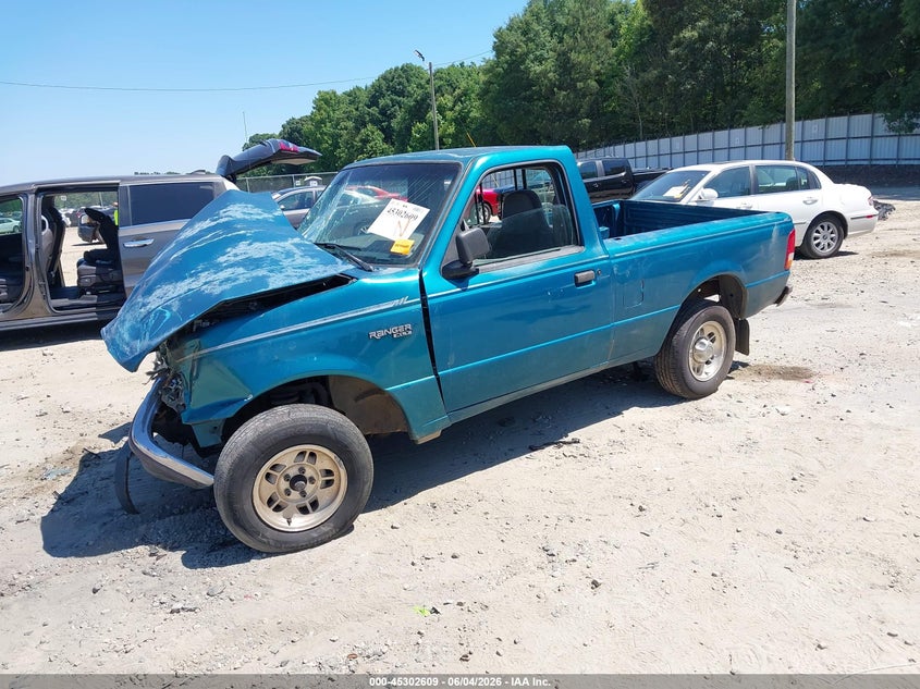1995 Ford Ranger VIN 1FTCR10A1SUC28571 IAAI salvage auction — FRONT END, Bill Of Sale (Georgia), sold $25 on 2026-07-09 (photo 2)
