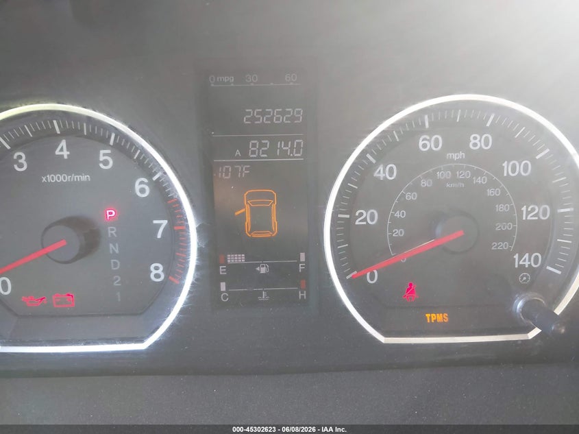 2007 Honda Cr-v VIN JHLRE48787C122845 IAAI salvage auction — NORMAL WEAR, Clear-Dealer Only (Arizona), sold $1,375 on 2026-07-07 (photo 7)