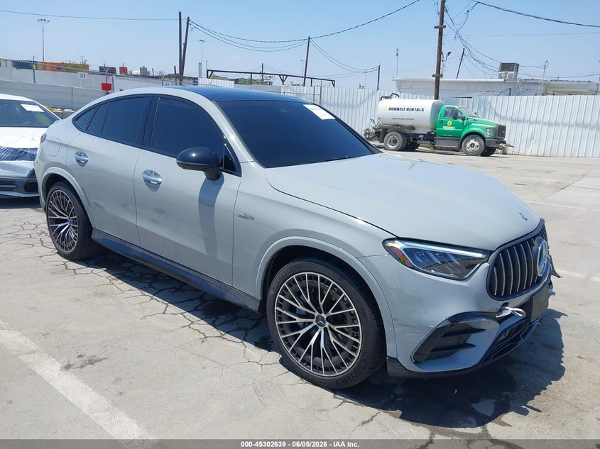 2025 Mercedes-benz VIN W1NKJ8HB1SF365306 IAAI salvage auction — LEFT FRONT, Salvage Title, sold $47,150 on 2026-07-08 (photo 1)