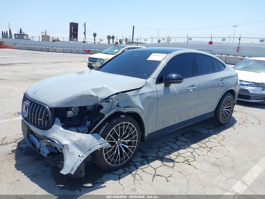 2025 Mercedes-benz VIN W1NKJ8HB1SF365306 IAAI salvage auction — LEFT FRONT, Salvage Title, sold $47,150 on 2026-07-08 (photo 2)