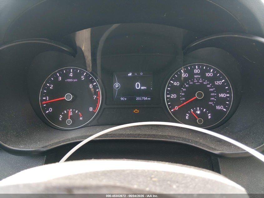 2017 Kia Optima VIN 5XXGT4L34HG156846 IAAI salvage auction — NORMAL WEAR, Original (New Hampshire), sold $425 on 2026-07-08 (photo 7)