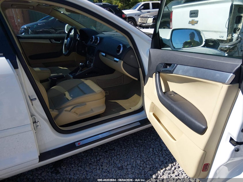 2012 Audi A3 VIN WAUKJAFM8CA091990 IAAI salvage auction — RIGHT FRONT, Salvage Title, sold $1,050 on 2026-07-14 (photo 5)