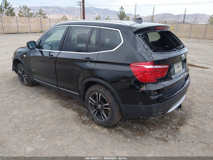 2012 BMW X3 VIN 5UXWX5C51CL725442 IAAI salvage auction — RIGHT FRONT, Salvage Title, sold $425 on 2026-07-10 (photo 3)