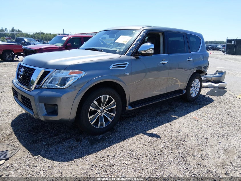 2020 Nissan Armada VIN JN8AY2NC2LX518025 IAAI salvage auction — REAR END, Salvage Title, sold $9,450 on 2026-07-22 (photo 2)