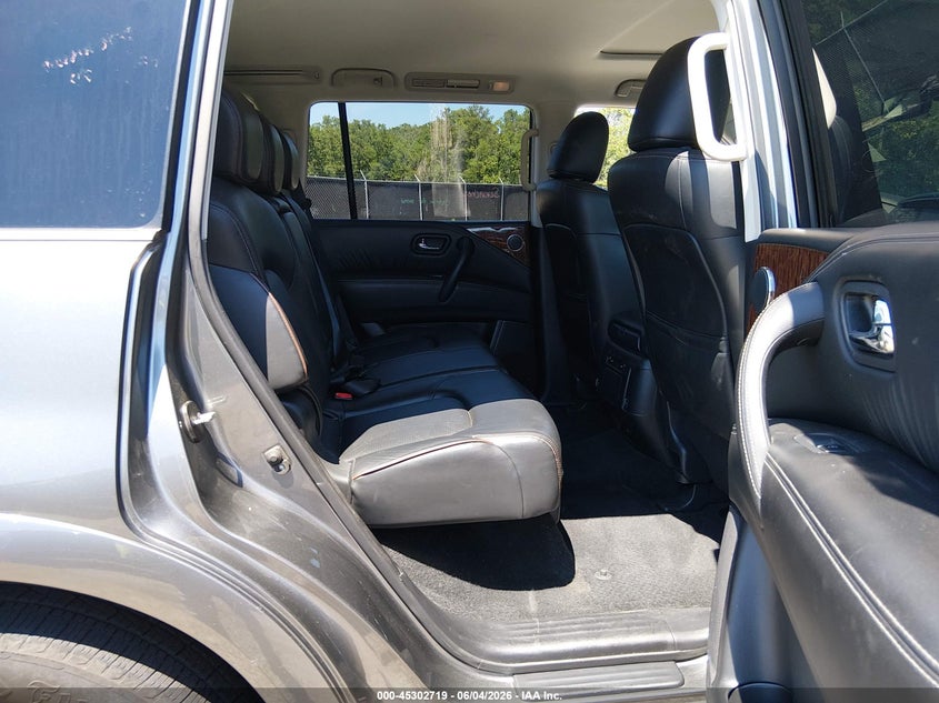 2020 Nissan Armada VIN JN8AY2NC2LX518025 IAAI salvage auction — REAR END, Salvage Title, sold $9,450 on 2026-07-22 (photo 8)