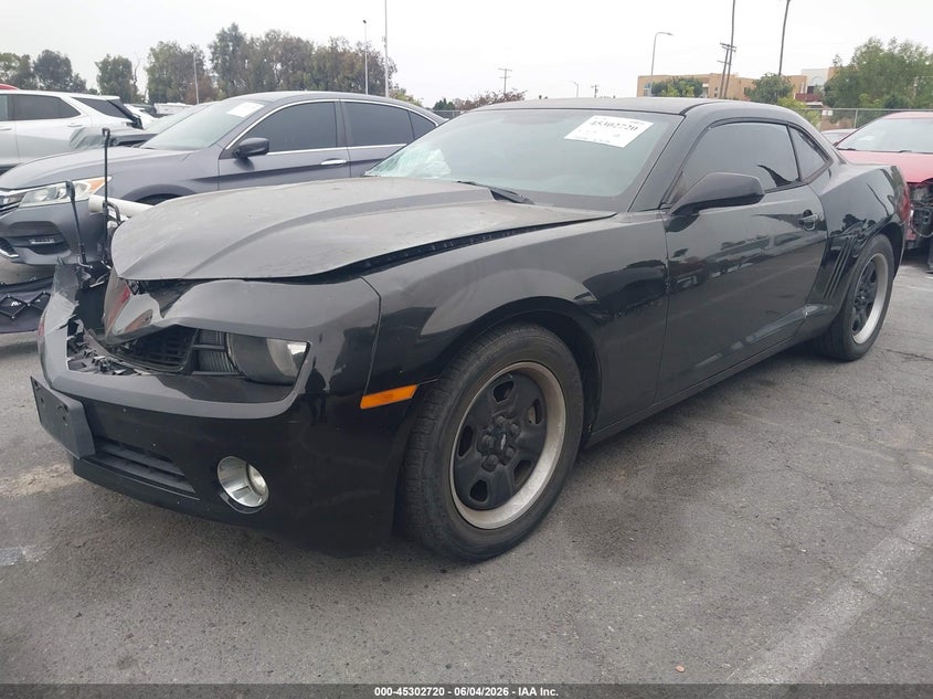2012 Chevrolet Camaro VIN 2G1FE1E39C9196186 IAAI salvage auction — RIGHT SIDE, Salvage Title, sold $900 on 2026-07-09 (photo 2)