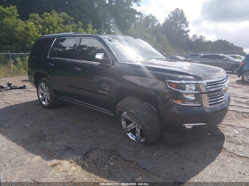 2018 Chevrolet Tahoe VIN 1GNSKCKC2JR343621 IAAI salvage auction — RIGHT SIDE, Salvage Title, sold $5,500 on 2026-07-25 (photo 1)