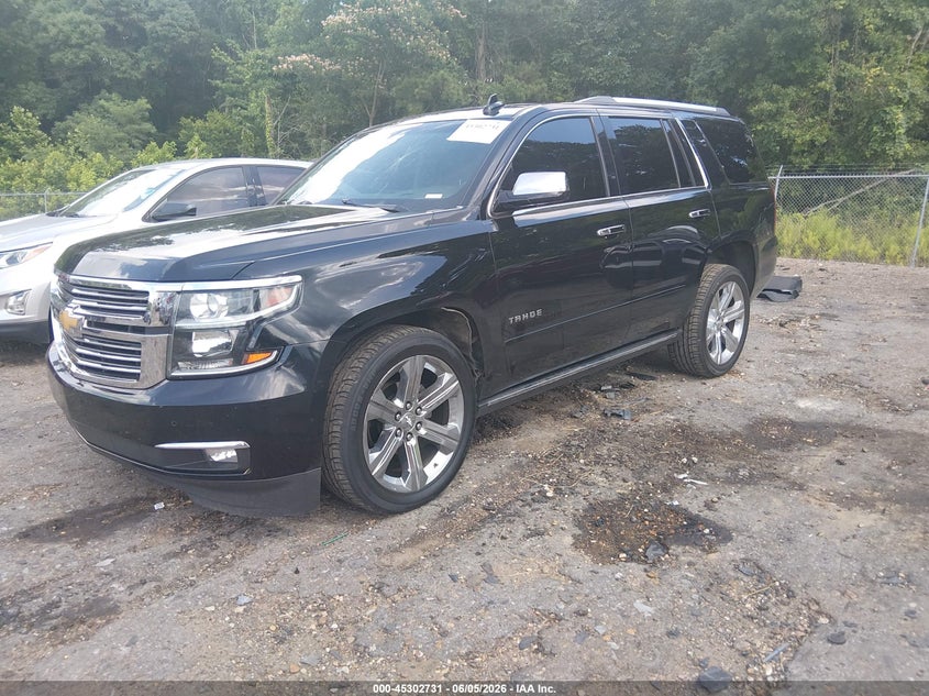 2018 Chevrolet Tahoe VIN 1GNSKCKC2JR343621 IAAI salvage auction — RIGHT SIDE, Salvage Title, sold $5,500 on 2026-07-25 (photo 2)