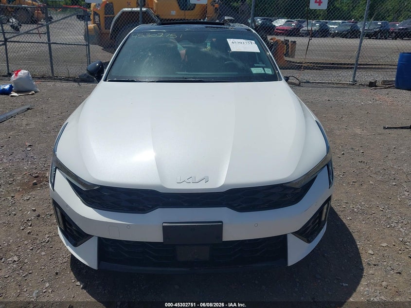 2025 Kia K5 VIN KNAG64J75S5383226 IAAI salvage auction — ROOF, Salvage Title, sold $9,400 on 2026-07-09 (photo 6)