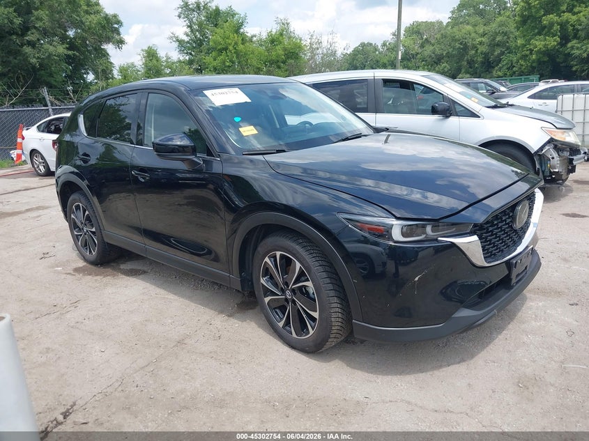 2023 Mazda Cx-5 VIN JM3KFBEM0P0174103 IAAI salvage auction — LEFT SIDE, Salvage Title, sold $9,700 on 2026-07-08 (photo 1)