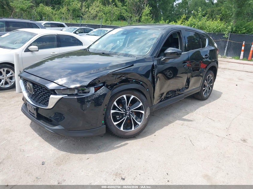 2023 Mazda Cx-5 VIN JM3KFBEM0P0174103 IAAI salvage auction — LEFT SIDE, Salvage Title, sold $9,700 on 2026-07-08 (photo 2)