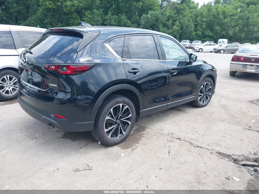 2023 Mazda Cx-5 VIN JM3KFBEM0P0174103 IAAI salvage auction — LEFT SIDE, Salvage Title, sold $9,700 on 2026-07-08 (photo 4)