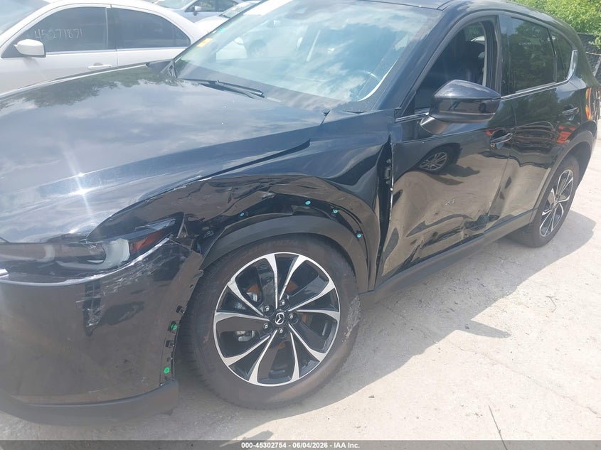 2023 Mazda Cx-5 VIN JM3KFBEM0P0174103 IAAI salvage auction — LEFT SIDE, Salvage Title, sold $9,700 on 2026-07-08 (photo 6)