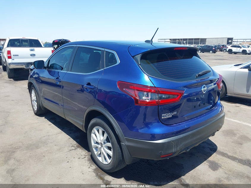 2021 Nissan Rogue VIN JN1BJ1AV0MW302934 IAAI salvage auction — FRONT END, Salvage Title, sold $2,100 on 2026-07-14 (photo 3)
